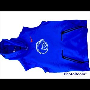 Nike Boise State sleeveless Workout Hoodie